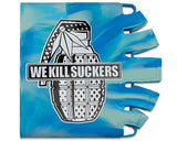 Knuckle Butt Tank Cover - WKS Grenade - Blue Grenade - Paintball - XFactorPaintball.com