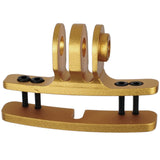 Goggle Camera Mount - Gold - Paintball - XFactorPaintball.com