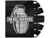 Knuckle Butt Tank Cover - WKS Grenade - Black Grenade - Paintball - XFactorPaintball.com