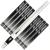 LAZR Barrel Kit - Dust Silver / Autococker / Black - Paintball - XFactorPaintball.com