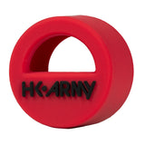 HK Micro Gauge Cover - Red w/ Black Logo - Paintball - XFactorPaintball.com