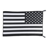 HK Army XL Microfiber Rag - USA Black/White - Paintball - XFactorPaintball.com
