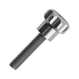 DSR+ Feedneck Thumbscrew - Silver / Polished - Paintball - XFactorPaintball.com