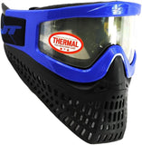 Proflex X Paintball Mask - Black with Blue Frame - Paintball - XFactorPaintball.com