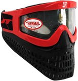 Proflex X Paintball Mask - Black with Red Frame - Paintball - XFactorPaintball.com