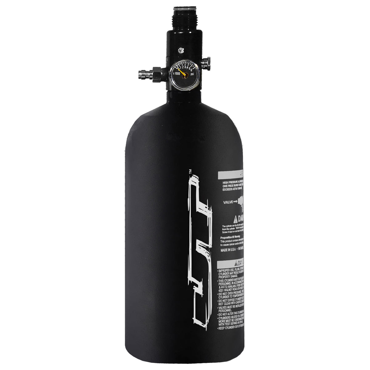 Bouteille HPA HK Army 48CI 3000PSI - Aluminium, Couleur Noire (NEUVE)