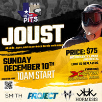In the Pits Podcast Joust - Event #1 Dec 10th