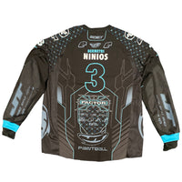 X Factor NXL Authentic Jersey - 2024 Dallas - Away / 3 Demetri Ninios / X-Large - Paintball - XFactorPaintball.com