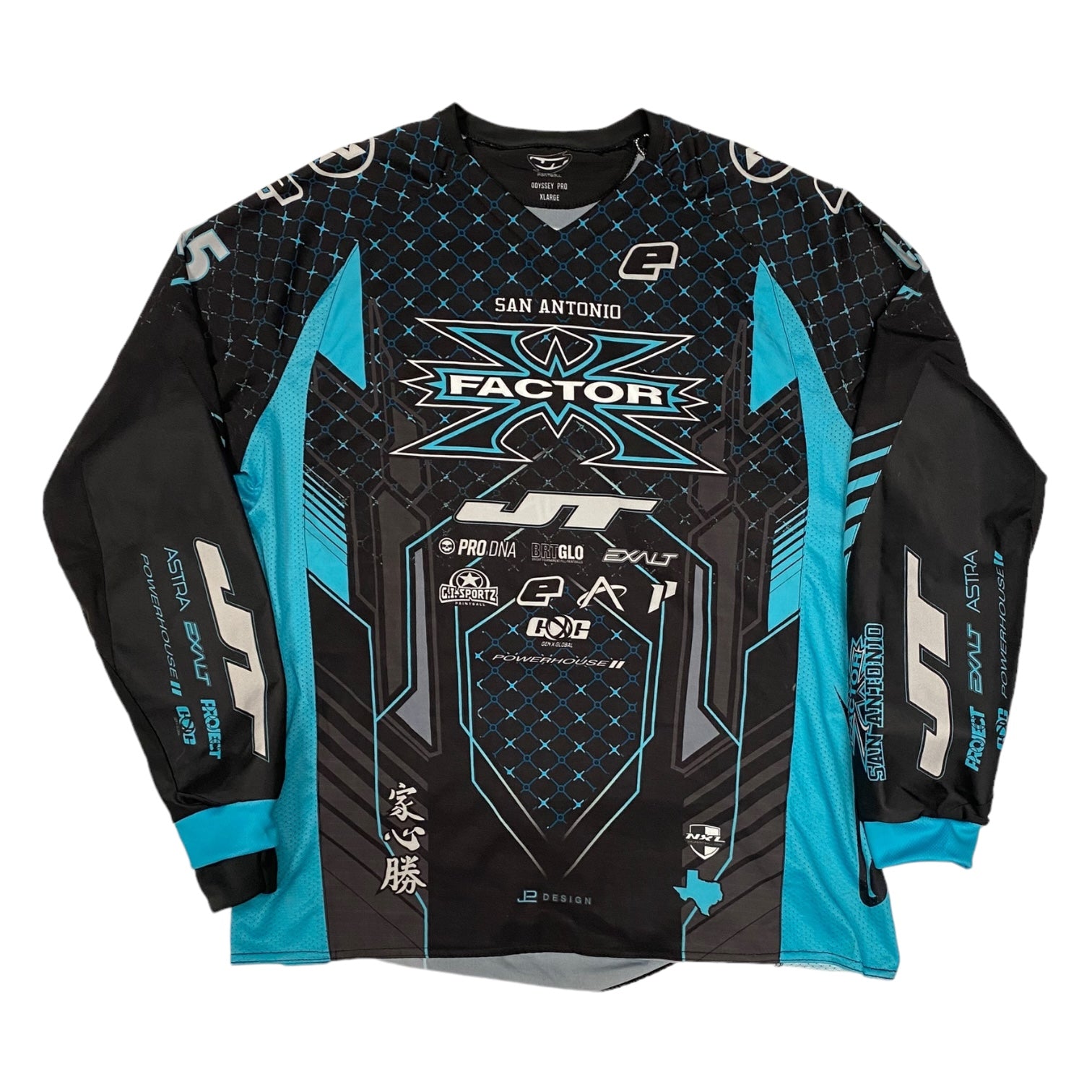 X Factor NXL Authentic Jersey - 2024 Dallas - Home / 3 Demetri Ninios / X-Small - Paintball - XFactorPaintball.com