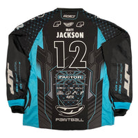 X Factor NXL Authentic Jersey - 2024 Dallas - Home / 12 Matt Jackson / Large - Paintball - XFactorPaintball.com