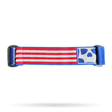 Goggle Strap - Skulls & Stripes