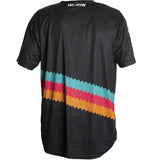 HK Army Dry Fit T-Shirt with a Cinco De Mayo styled logo on Black Fabric - Back