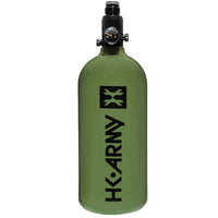HK Army 48ci 3000psi compressed air paintball tank - Olive Green