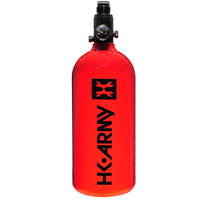 HK Army 48ci 3000psi compressed air paintball tank - Red