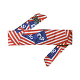 HK Army Headband in USA Flag style pattern