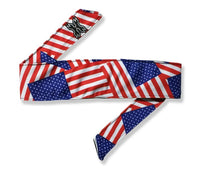 HK Army Headband in USA Flag layered pattern