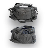 ProDNA Sport Duffle Bag Off Side Profile showcasing back zipper Black