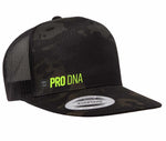 Infamous Paintball Classic Trucker Hat - Black mesh with Multicam front panel and brim