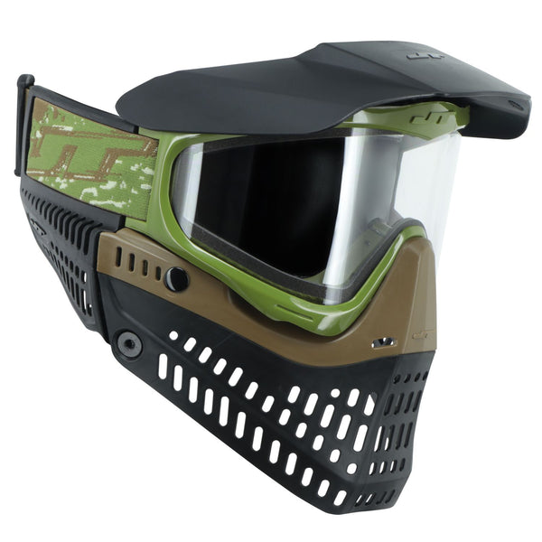 Spectra Proflex SE Paintball Mask - Olive and Brown