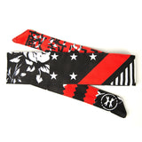 HK Army Headband in Reign Pattern Red