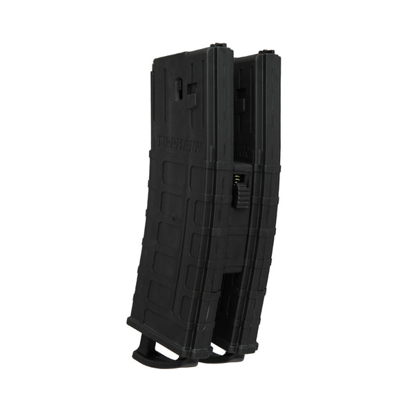 Tippmann 68 Cal Magazine dual pack with coupler in Black.