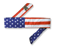 HK Army Headband in USA Flag Pattern